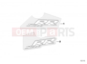 Emblem S1000RR - BMW Motorrad S 1000 RR 10 (0507,0517) 2011
