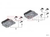 Single key locking system EWS 3 - BMW Motorrad S 1000 RR 10 (0507,0517) 2011