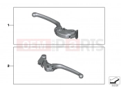 HP hand lever, folding - BMW Motorrad S 1000 RR 10 (0507,0517) 2011