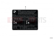 BMW Motorrad BMW 2013 C-Models C evolution (0C03) Label 