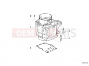 BMW Motorrad BMW 2003 F-Models F 650 97 (0162) Cylinder with piston