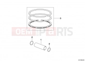 BMW Motorrad BMW 2003 F-Models F 650 97 (0162) Wristpin / piston ring