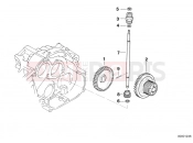 BMW Motorrad BMW 2003 F-Models F 650 97 (0162) Revolution counter drive