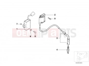 BMW Motorrad BMW 2003 F-Models F 650 97 (0162) Ignition system