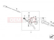 BMW Motorrad BMW 2003 F-Models F 650 97 (0162) Handle unit left