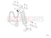 BMW Motorrad BMW 2003 F-Models F 650 97 (0162) Spring strut, rear