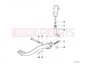 BMW Motorrad BMW 2003 F-Models F 650 97 (0162) Brake pedal