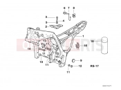 BMW Motorrad BMW 2003 F-Models F 650 97 (0162) Frame