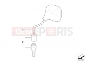 BMW Motorrad BMW 2003 F-Models F 650 97 (0162) Mirror