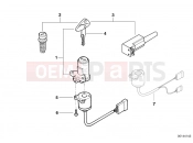 BMW Motorrad BMW 2003 F-Models F 650 97 (0162) Set of locks