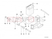 BMW Motorrad BMW 2003 F-Models F 650 97 (0162) Battery
