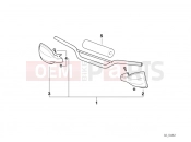 BMW Motorrad BMW 2003 F-Models F 650 97 (0162) Hand protector