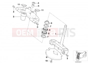 Fork bridge - BMW Motorrad F 650 GS 04 (0175,0185) 2003