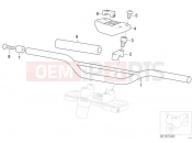 Handlebar - BMW Motorrad F 650 GS 04 (0175,0185) 2003