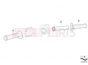 Handlebar grips - BMW Motorrad F 650 GS 04 (0175,0185) 2003