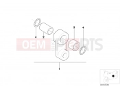 Rear swing arm radius rod - BMW Motorrad F 650 GS 04 (0175,0185) 2003