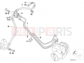 Brake pipe front ABS - BMW Motorrad F 650 GS 04 (0175,0185) 2003