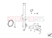 Front-wheel brake sensor - BMW Motorrad F 650 GS 04 (0175,0185) 2003