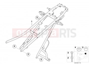 Rear frame - BMW Motorrad F 650 GS 04 (0175,0185) 2003
