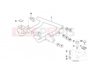 Frame lower part - BMW Motorrad F 650 GS 04 (0175,0185) 2003