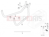 Set case holder - BMW Motorrad F 650 GS 04 (0175,0185) 2003