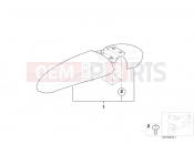 Front wheel cover, lower - BMW Motorrad F 650 GS 04 (0175,0185) 2003