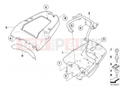 Tail part - BMW Motorrad F 650 GS 04 (0175,0185) 2003