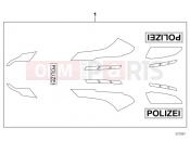 Government authorities sticker - BMW Motorrad F 650 GS 04 (0175,0185) 2003
