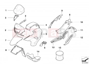 Primed parts - BMW Motorrad F 650 GS 04 (0175,0185) 2003