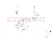Dualseat locking mechanism - BMW Motorrad F 650 GS 04 (0175,0185) 2003