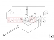 Battery - BMW Motorrad F 650 GS 04 (0175,0185) 2003