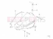 BMW Motorrad BMW 2003 F-Models F 650 CS 02 (0174,0184) Engine housing cover, left