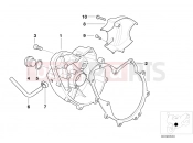BMW Motorrad BMW 2003 F-Models F 650 CS 02 (0174,0184) Engine housing cover, right