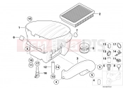 BMW Motorrad BMW 2003 F-Models F 650 CS 02 (0174,0184) Intake sound system