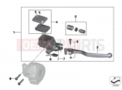 BMW Motorrad BMW 2003 F-Models F 650 CS 02 (0174,0184) Handbrake lever