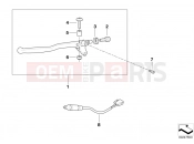 BMW Motorrad BMW 2003 F-Models F 650 CS 02 (0174,0184) Clutch control assembly