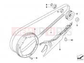 BMW Motorrad BMW 2003 F-Models F 650 CS 02 (0174,0184) Belt Drive