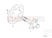 BMW Motorrad BMW 2003 F-Models F 650 CS 02 (0174,0184) Swinging fork, drive shaft