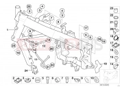 BMW Motorrad BMW 2003 F-Models F 650 CS 02 (0174,0184) Motorcycle frame