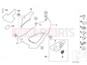 BMW Motorrad BMW 2003 F-Models F 650 CS 02 (0174,0184) Fairing side section