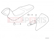 BMW Motorrad BMW 2003 F-Models F 650 CS 02 (0174,0184) Bench seat