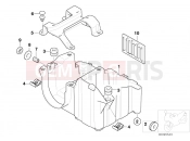 BMW Motorrad BMW 2003 F-Models F 650 CS 02 (0174,0184) Battery tray