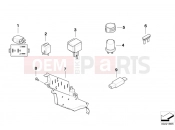 BMW Motorrad BMW 2003 F-Models F 650 CS 02 (0174,0184) Various relays with holder