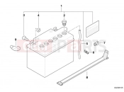 Battery - BMW Motorrad F 650 CS 04 (0177,0187) 2003