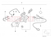 Retrofit kit, socket - BMW Motorrad F 650 CS 04 (0177,0187) 2003