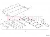Car tool, supplementary kit - BMW Motorrad F 650 CS 04 (0177,0187) 2003
