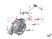 BMW Motorrad BMW 2016 C-Models C 650 GT 16 (0C05, 0C15) Oil pump