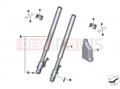 BMW Motorrad BMW 2016 C-Models C 650 GT 16 (0C05, 0C15) Telescope-fork