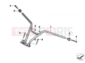 BMW Motorrad BMW 2016 C-Models C 650 GT 16 (0C05, 0C15) Handlebar