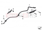 BMW Motorrad BMW 2016 C-Models C 650 GT 16 (0C05, 0C15) Bowden cable for parking brake
